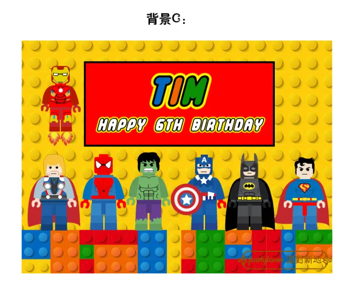 Featured image of post Background Lego Birthday Theme