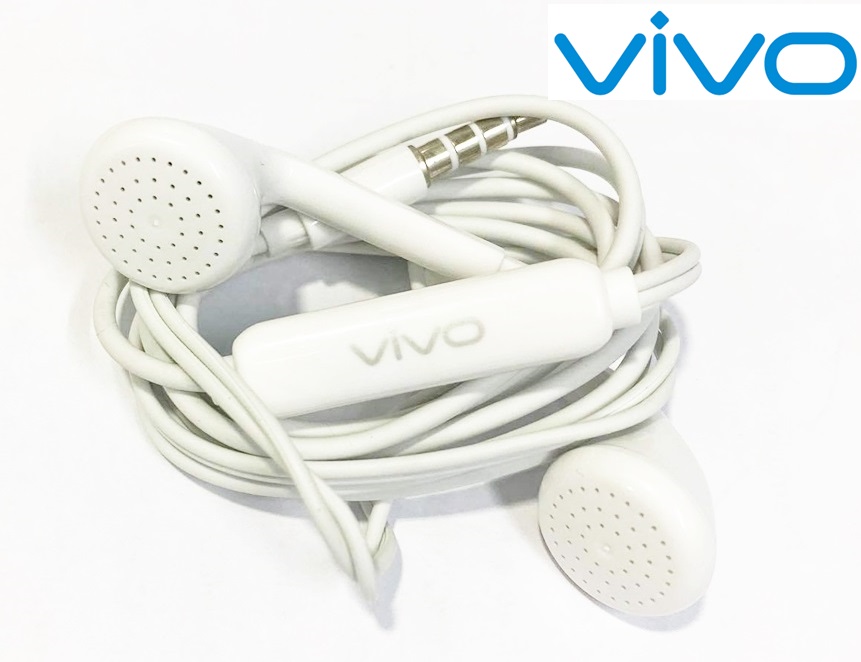 หูฟัง สนทนาได้ Vivo งานเสียงดี ใช้ได้กับมือถือทุกรุ่น ที่รองรับรูหูฟังหูฟังแบบกลม พร้อมส่งครับ