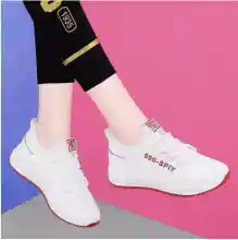 ภาพขนาดย่อของภาพหน้าปกสินค้ารองเท้าผ้าใบ รองเท้าหุ้มส้น รองเท้าแฟชั่นผู้หญิง TX099 จากร้าน B-IT บน Lazada