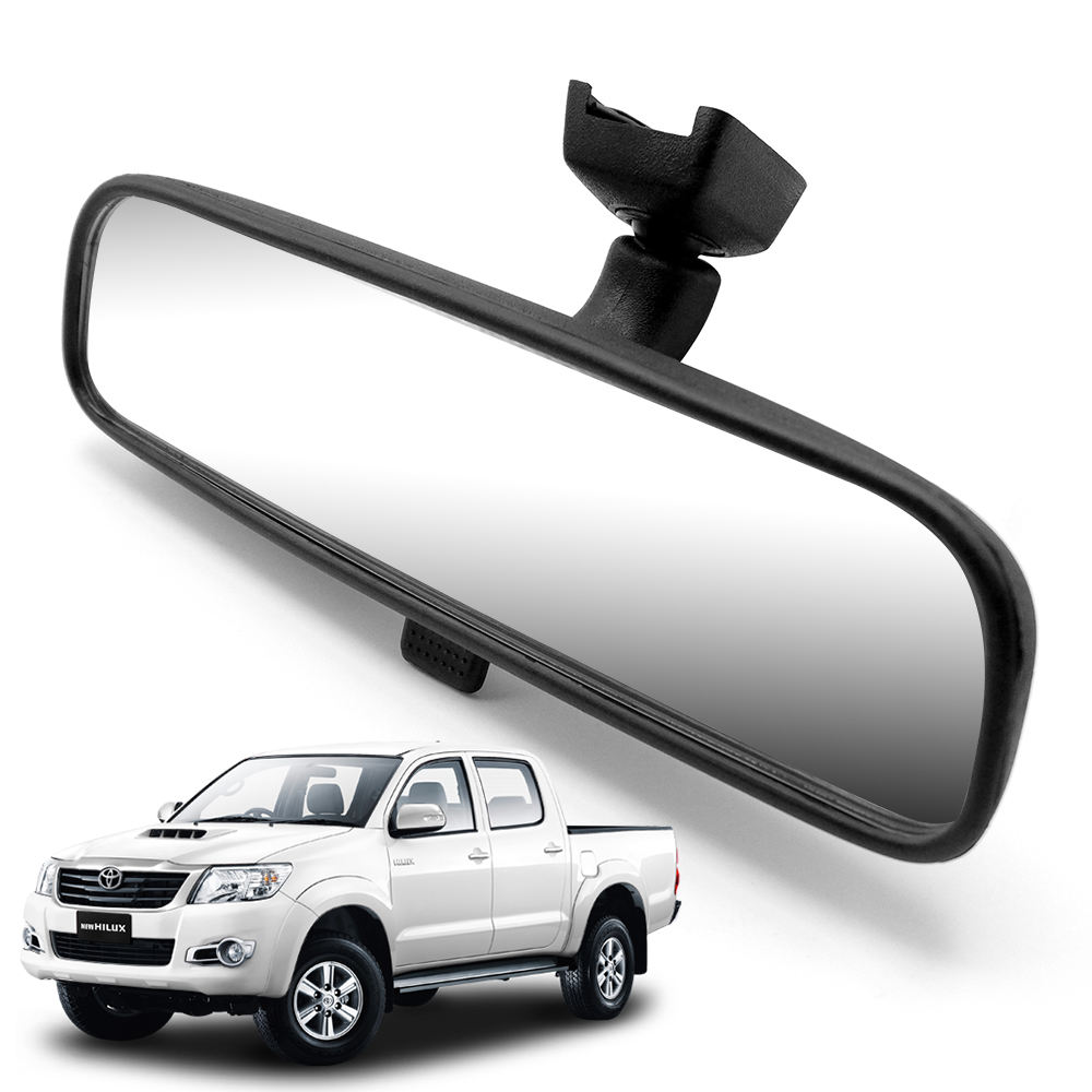 กระจกมองหลัง กระจกรถยนต์ จำนวน 1ชิ้น สีดำ Toyota Vigo Inova Vios Camry โตโยต้า อินโนว่า วีออส วีโก้ แคมรี่ 2ประตู 4ประตู ปี 2004 - 2014 สินค้าราคาถูก คุณภาพ Interior Inside Rear View Mirror