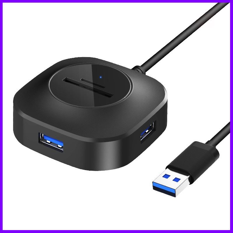 3.0 USB Hub,USB Hub with SD Card Reader(3 USB 3.0 Ports + SD & TF Card Slots), USB Hub Adapter with Micro USB Power Port คุณภาพดี