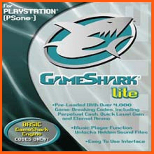SALE CD ACTION REPLAY GAME SHARK LITE [PS1 CD 1 Disc] เกมและฮ๊อบบี้ แผ่นและตลับเกม Nintendo games