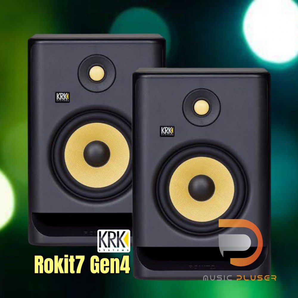 KRK RP7G4 Rokit 7 Gen 4 ลำโพงมอนิเตอร์แบบ Active รุ่นใหม่ล่าสุด จาก KRK ...