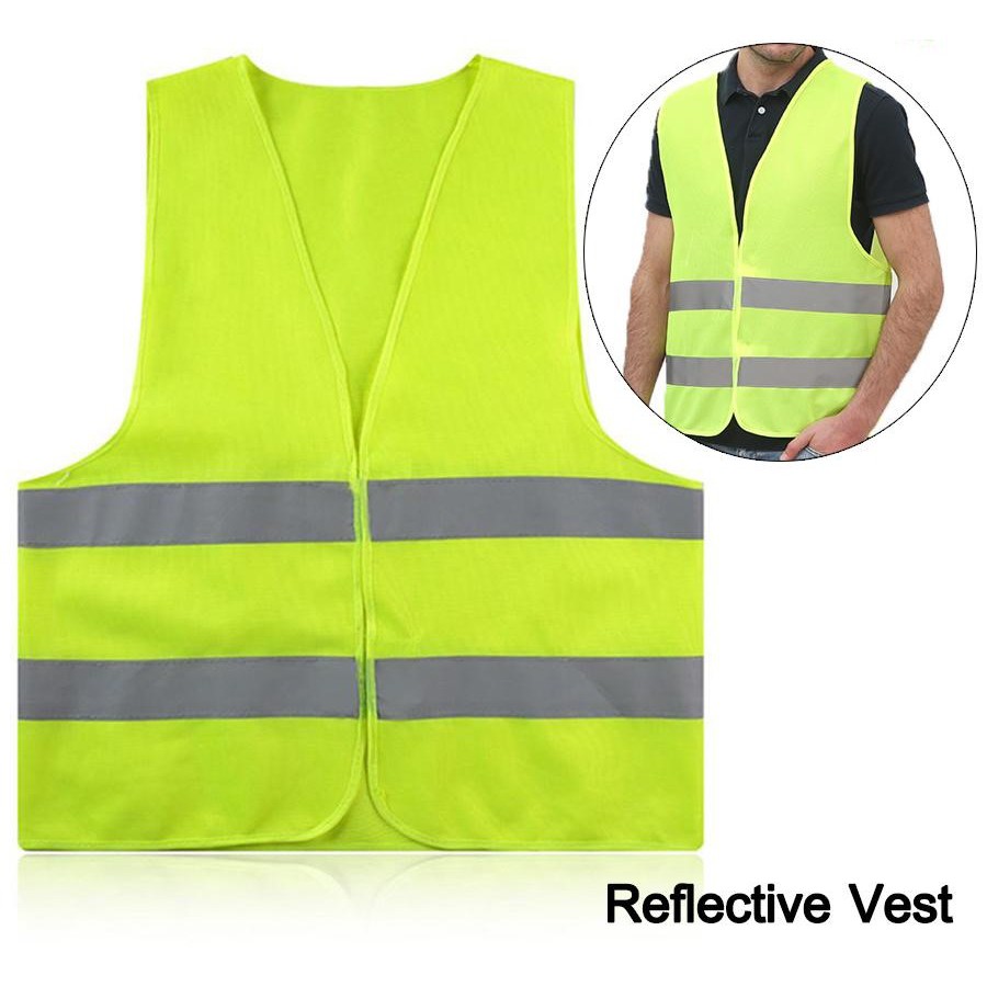 Beauties Rd. เสื้อกั๊กสะท้อนแสง ชุดปั่นจักรยาน เสื้อจราจร เสื้อกั๊กจราจร Reflective Vest เสื้อกั๊กทำงาน เสื้อกั๊กตะข่ายสะท้อนแสงเพื่อความปลอดภัย เสื้อคลุมทำงาน