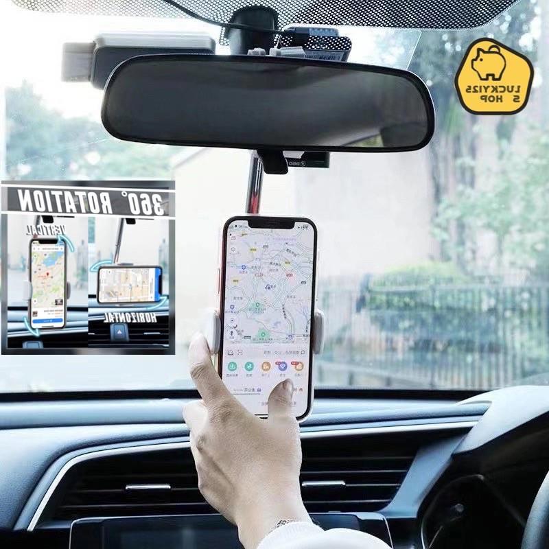 【จุดขายร้อน】 ใหม่ 2021 🚕ที่วางมือถือในรถยนต์ รุ่นกระจกมองหลัง CAR HOLDER RR MIRROR