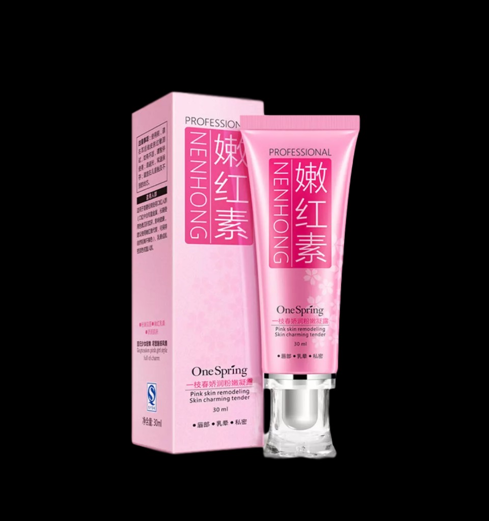 ครีมบำรุงสูตรเข้มข้นสำหรับจุดซ่อนเร้น เนินอก และริมฝีปาก เพื่อผิวอมชมพู One Spring Professional Pink Skin Cream 30 G.
