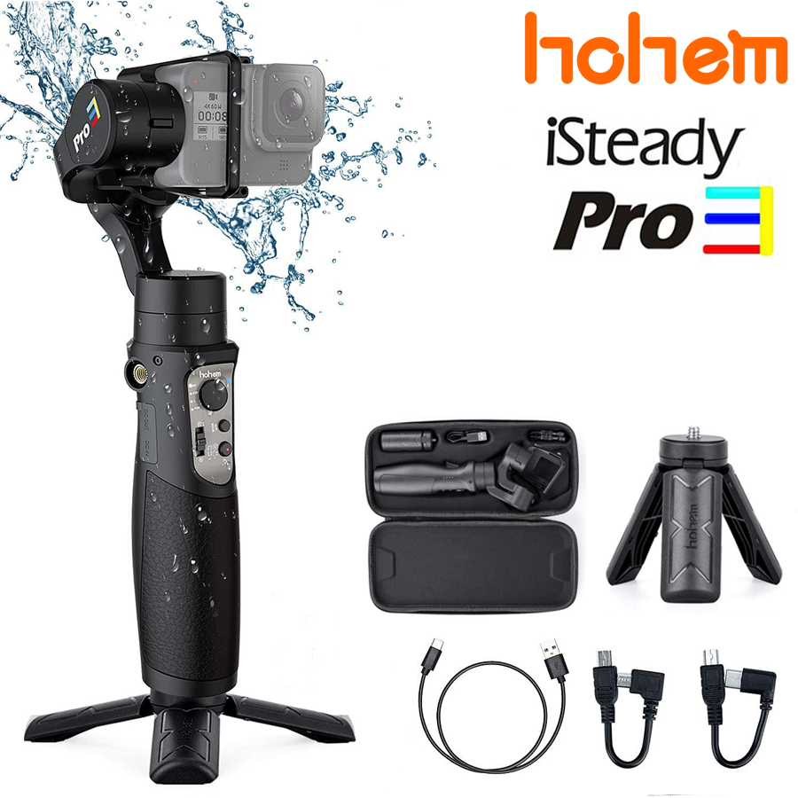 ไม้กันสั่น Hohem isteady Pro3  3-Axis Handheld Stabilizing Gimbal For Action Camera