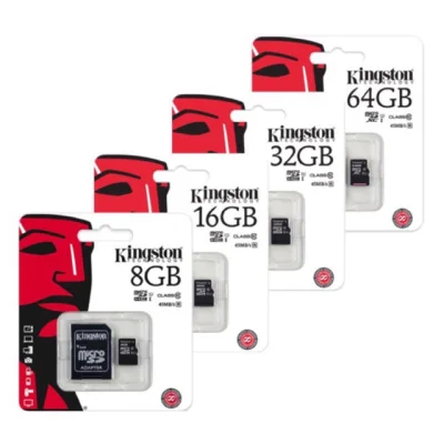 งานแท้ Kingston Memory Card Micro SD SDHC 8GB/16GB/32 GB /64GB/128GB Class 10 คิงส์ตัน เมมโมรี่การ์ด—Kingston CLASS10