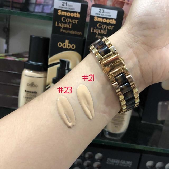 odbo smooth cover liquid foundation