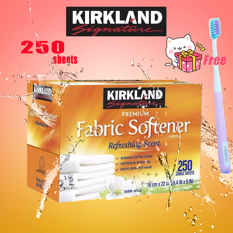 Kirkland Fabric Softener Sheets 250 count Lazada.co.th