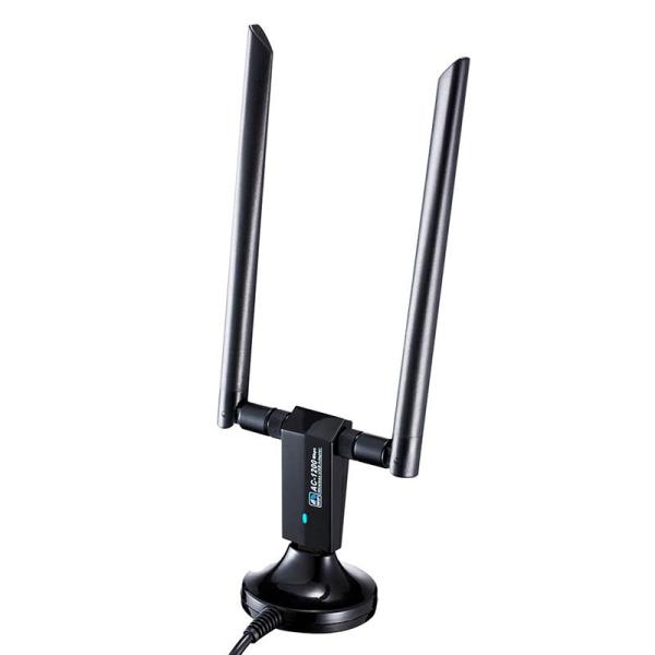 Elector 1200Mbps Long Range AC1200 Dual Band 5GHz Wireless USB 3.0 WiFi Adapter Antennas