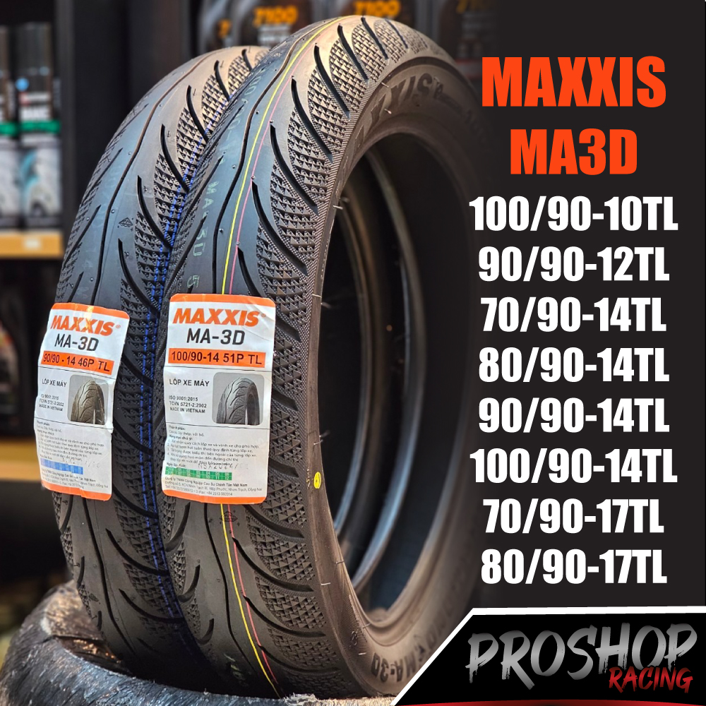 Lốp Maxxis MA3D với mẫu lốp kim cương cho Click 125i Scoopy Wave Honda lead Giorno, kích thước 14 và 17 inch.