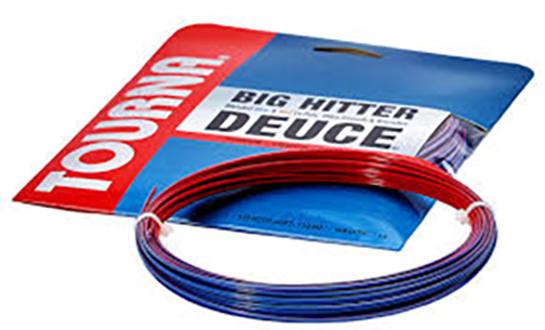 เอ็นเทนนิส Tourna Big Hitter Decue สี 2 โทน น้ำเงิน/แดง 16g 1.30mm. 12 เมตร 1 pack