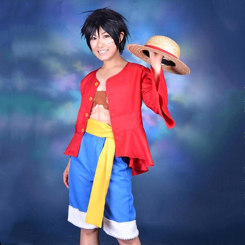 One Piece Cosplay Clothing Monkey D Luffy Cos Costume Celebrity Style Clothes Japan Anime Cos Ply Man Full Set Lazada Ph