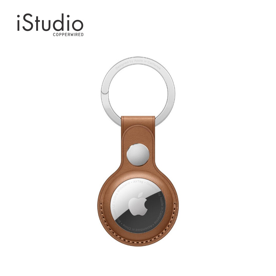 APPLE AirTag Leather Key Ring l iStudio By Copperwired