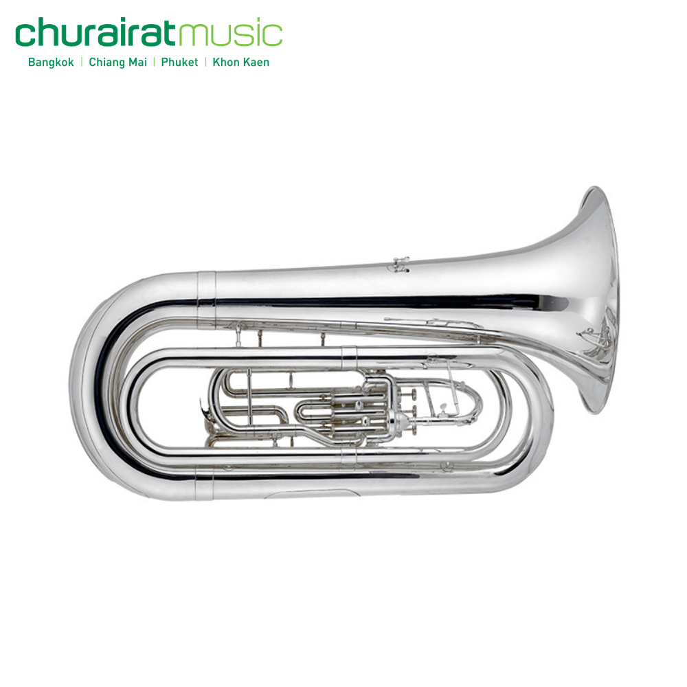 Tuba Custom CBB-355 Silver (4/4) ทูบา by Churairat Music