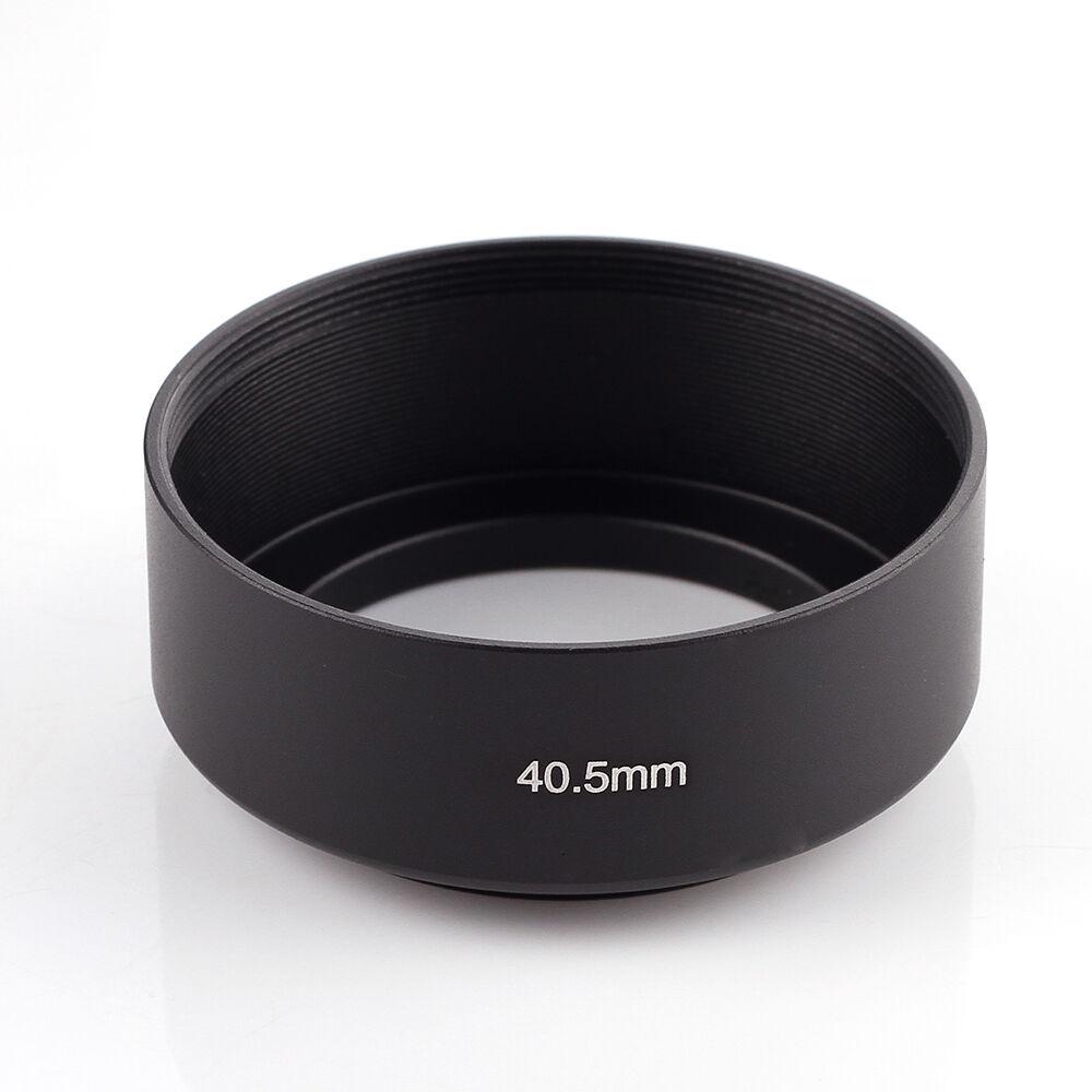 ฮู้ดเลนส์  Metal Lens Hood Cover for 40.5 mm FilterLens