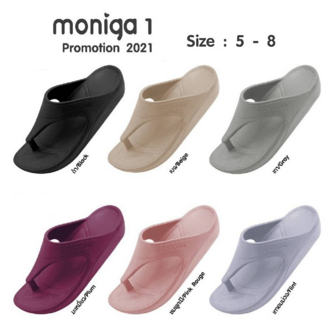 Monobo Moniga 1 โมโนโบ้ โมนิก้า 1 แท้ 100% รองเท้าแตะ