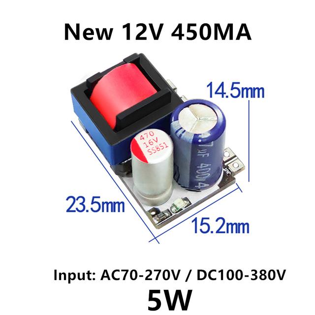 AC-DC 5V 700mA 5V 1000mA 12V 450mA New12V 450mA Precision Buck ...