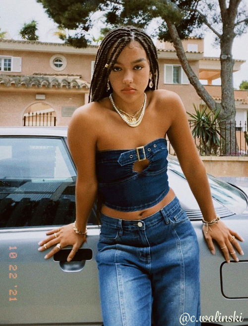 Cider Cowgirl Denim Tube Top เสื้อเกาะอกยีนส์ผู้หญิง เกาะอกแฟชั่นผญ ผ้าเดนิม สไตล์เซ็กซี่