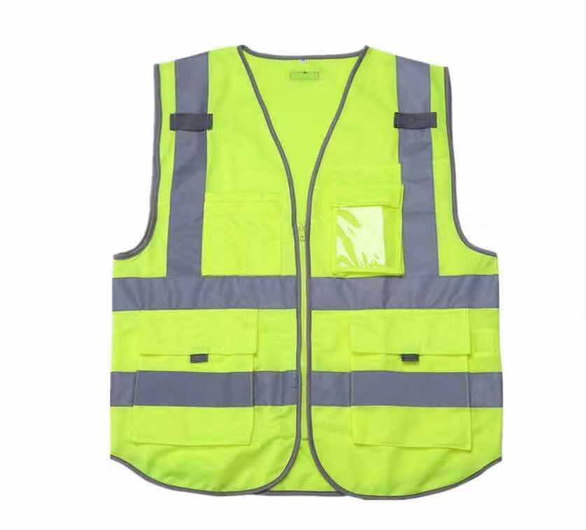 D-Box，Reflective Vest เสื้อจราจร  เสื้อกั๊กจราจร  เสื้อกั๊กสะท้อนแสง  เสื้อกั๊กสะท้อนแสง,ความปลอดภัยเสื้อกั๊กสะท้อนแสงเห็นได้ชัด Traffic Construction ชุดปั่นจักรยาน safety vest