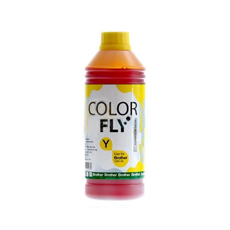 ภาพหน้าปกสินค้าColor Fly ink 1000 ml. Yellow for printer brother จากร้าน Sphone บน Lazada