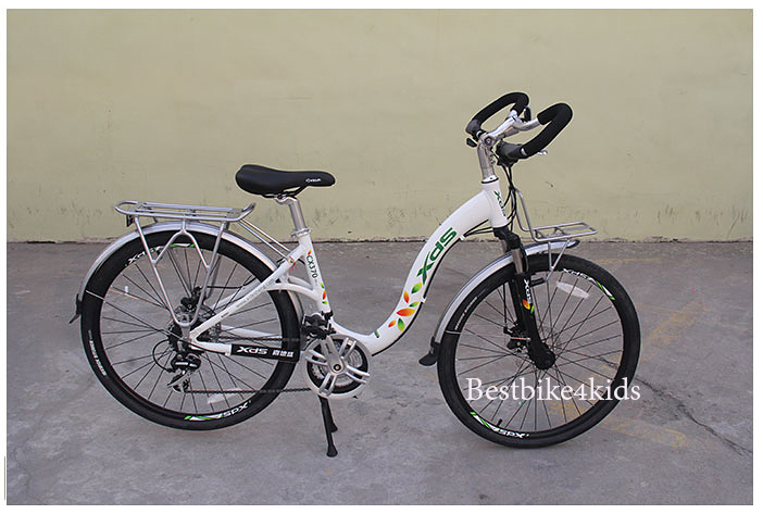 จักรยานทัวริ่ง จักรยานแม่บ้าน XDS อลูมิเนียม Aluminium touring  Shimano Altus+Acera 24 Speed Kenda
