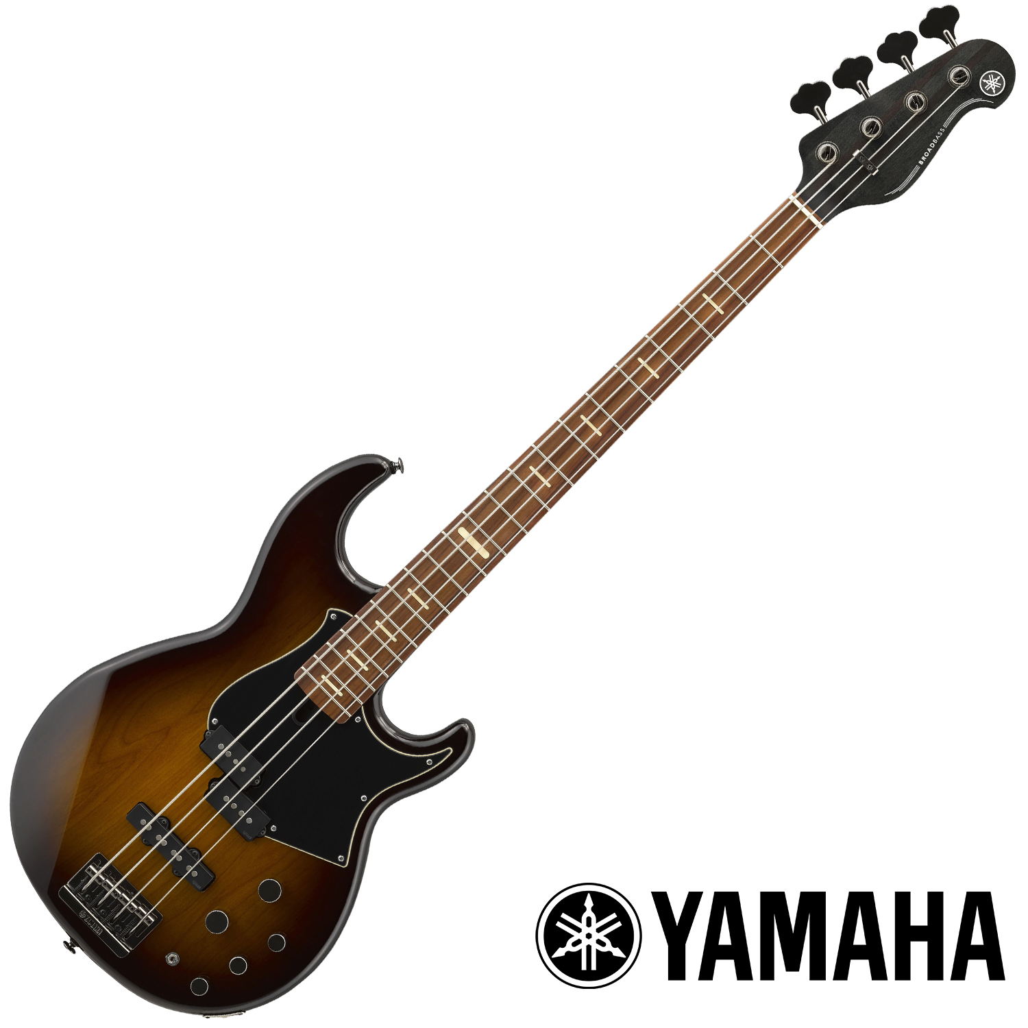 Yamaha® BB734A กีตาร์เบส 4 สาย 21 เฟร็ต แบบ Active ไม้แอลเดอร์/เมเปิ้ล คอเมเปิ้ล/มะฮอกกานี 5 ชั้น ปิ๊กอัพ Precision Bass + แถมฟรีกระเป๋ากีตาร์ ** ประกันศูนย์ 1 ปี **