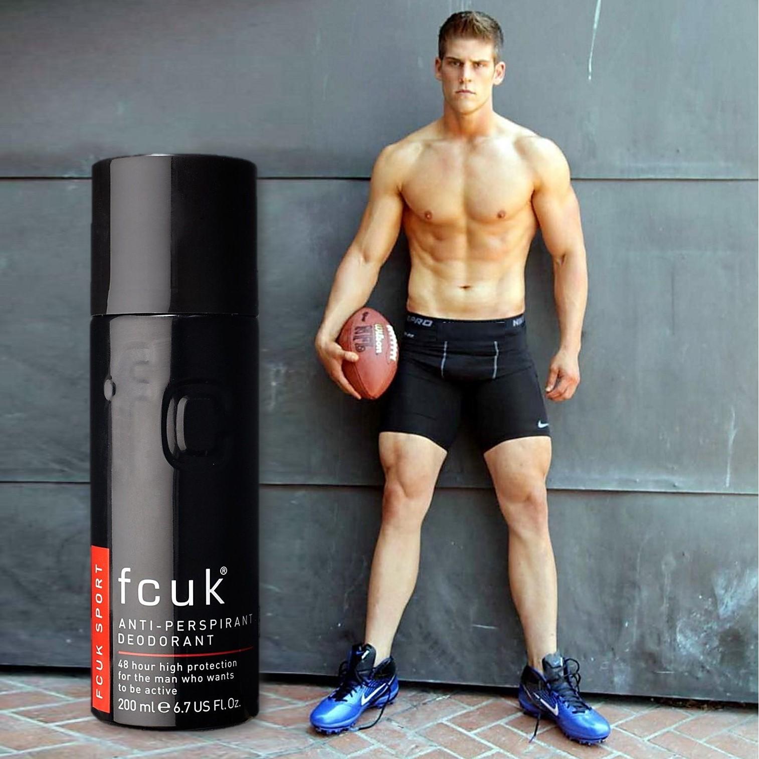 FCUK SPORT Anti Perspirant Deodorant 160ml. สเปรย์ระงับกลิ่นลิขสิทธิ์