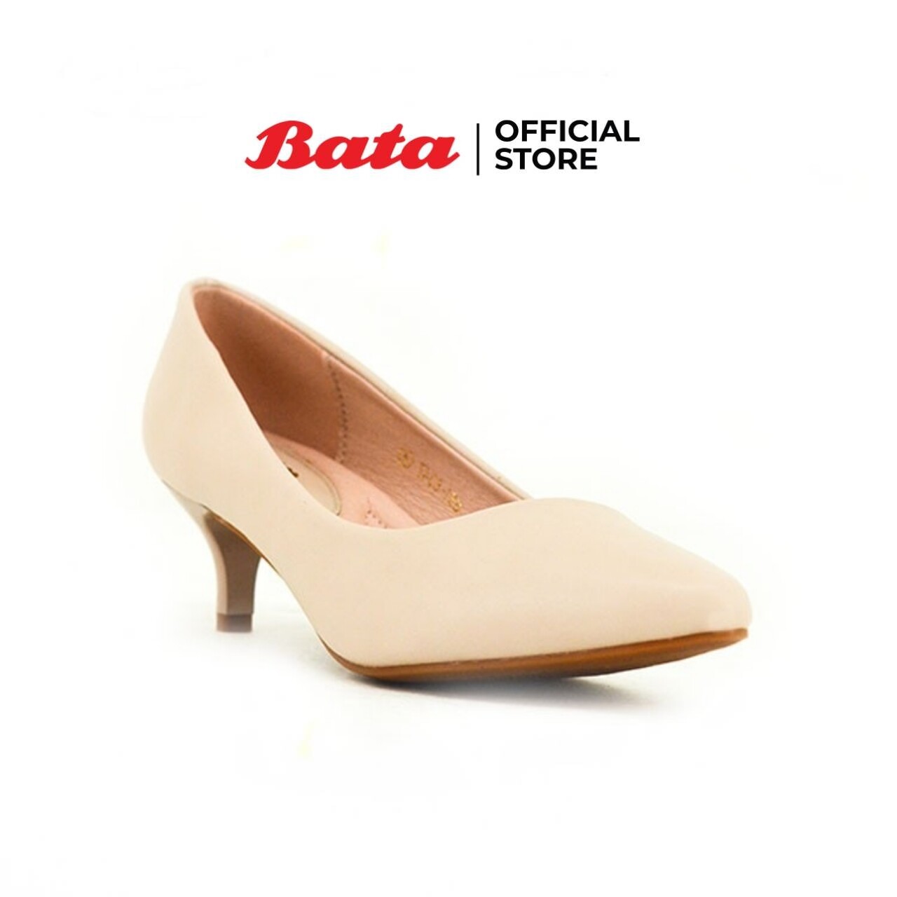 Bata LADIES HEELS รองเท้าส้นสูงสตรี PUMP CONTEMP สูง 1.5 นิ้ว สีชมพู รหัส 6518347 / สีดำ รหัส 6516347 Ladiesheel Fashion