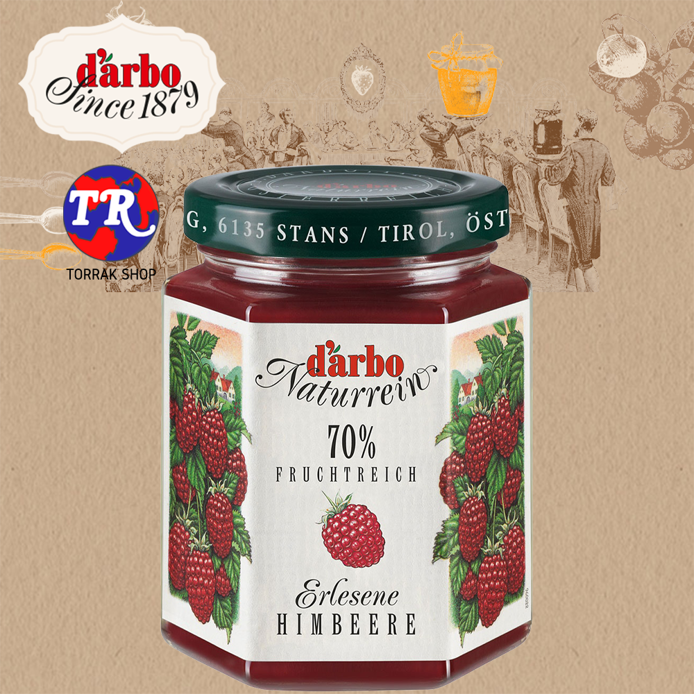 Darbo Exquisite Raspberry Fruit Spread ดาร์โบ แยม ราสเบอรี่ 200g ...