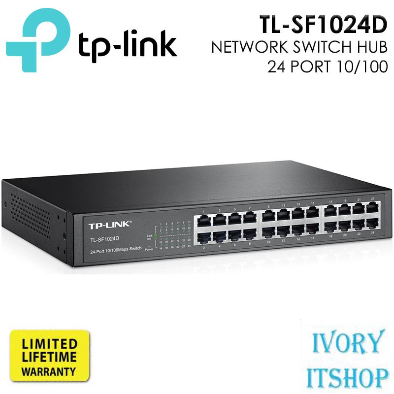 TL-SF1024D NETWORK SWITCH HUB 24 PORT 10/100 SF1024D/ivoryitshop