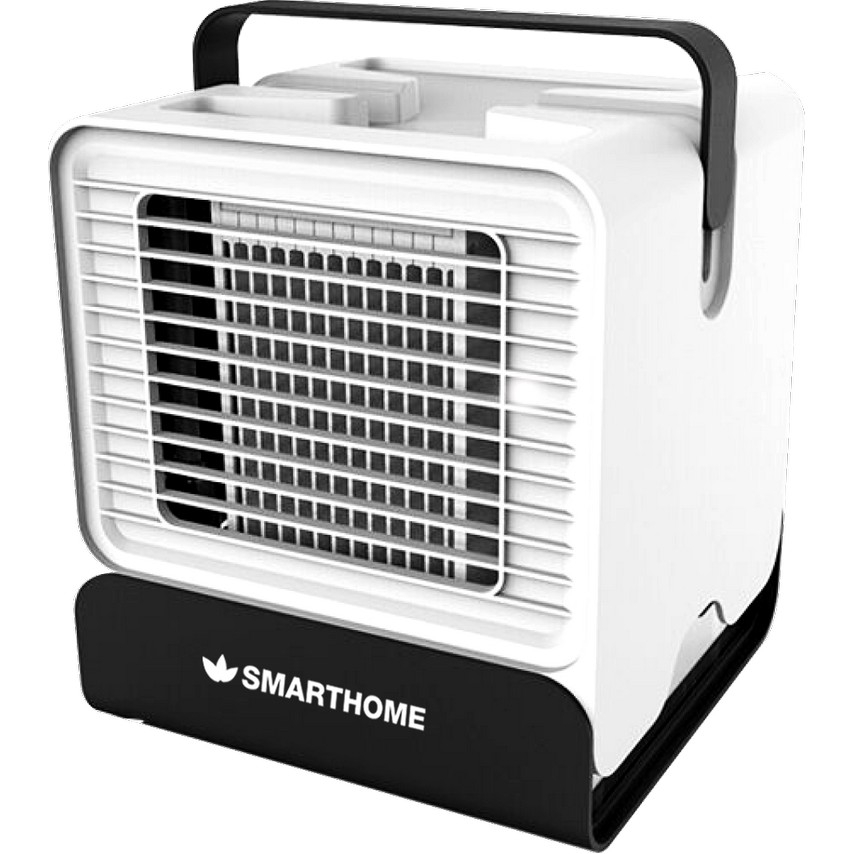 ราคาช็อค!! พัดลมไอเย็นแบบพกพาสามารถเปลี่ยนเป็นไฟส่องสว่างได้ SMARTHOME ประหยัดไฟ