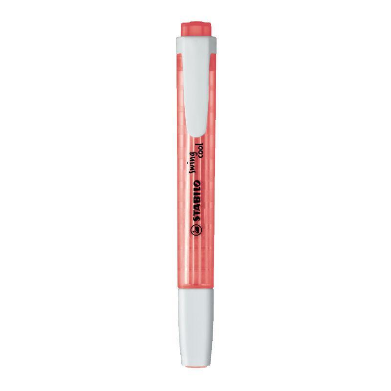 Electro48 STABILO Swing Cool ปากกาเน้นข้อความ สีแดง 275/40