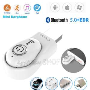 บลูทูธชุดหูฟัง TWS ผ่านคู่ 5.0 ชุดหูฟังสเตอริโอการจับคู่อัตโนมัติ