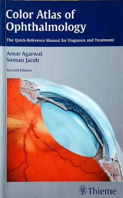 COLOR ATLAS OF OPHTHALMOLOGY: THE QUICK-REFERENCE MANUAL FOR DIAGNOSIS AND TREATMENT (PAPERBACK) Author: Amar Agarwal Ed/Yr: 2/2010 ISBN: 9781604062113