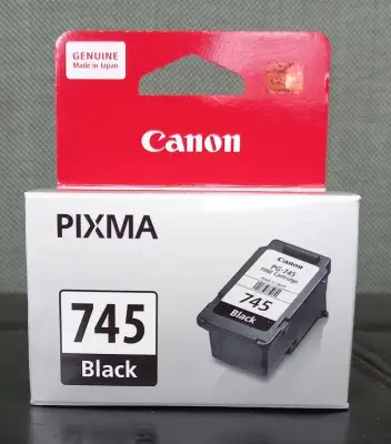 Canon PG-745หมึกดำ หมึกสีดำ แท้ศูนย์ของใหม่+คุณภาพ100% ใช้กับพริ้นเตอร์อิงค์เจ็ท แคนนอน PIXMA IP2870, MG2570/MG2470 * ปริมาณการพิมพ์ 5% บนกระดาษขนาด A4