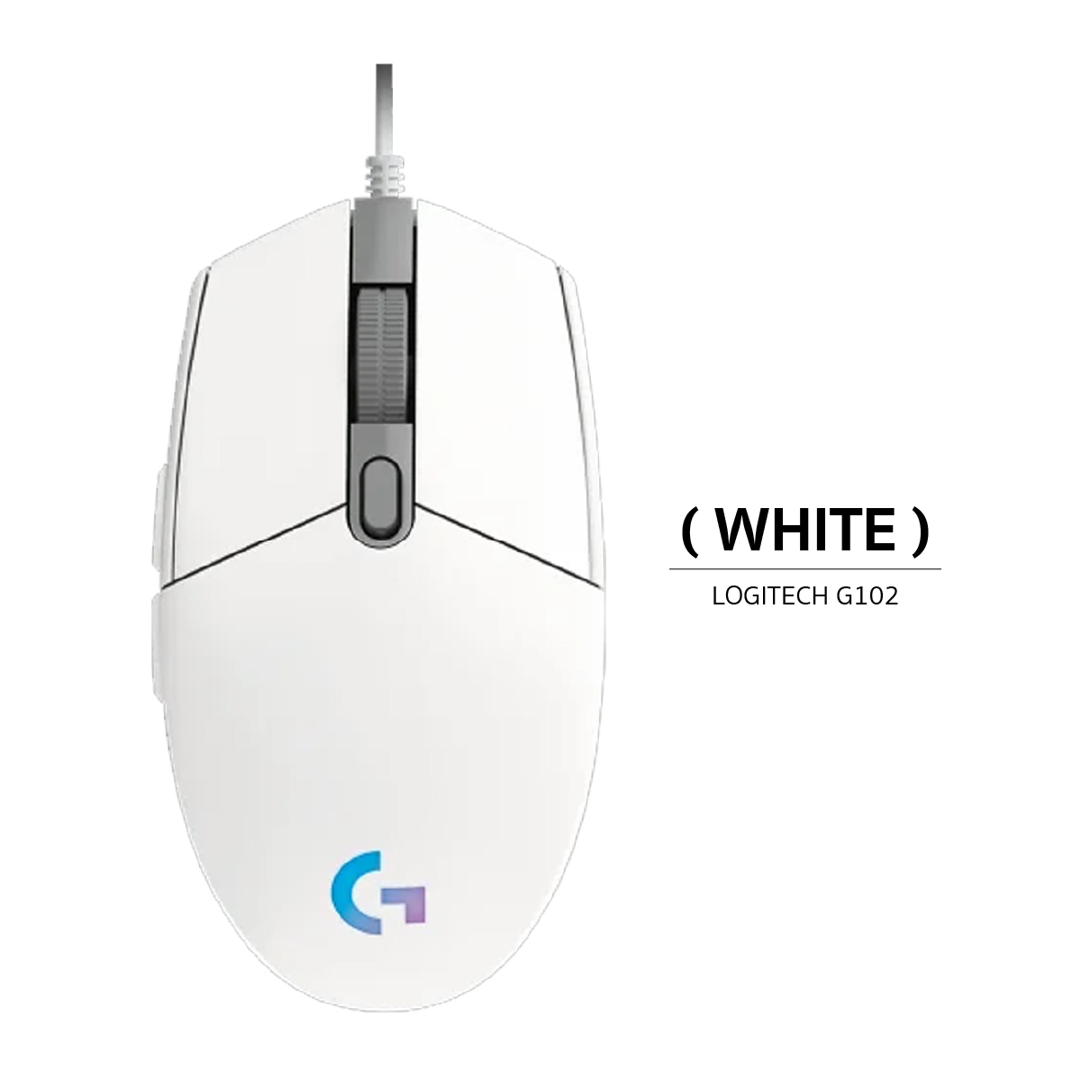 Logitech G102 Gaming Mouse 8,000 DPI เมาส์เกมมิ่ง ปุ่มมาโคร 6 ปุ่ม ตั้ง