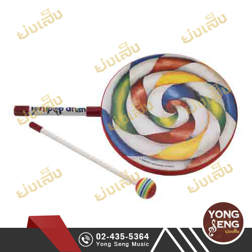 Lollipop Drum Remo รหัส ET-7110-00 (Yong Seng Music) ขนาด 10