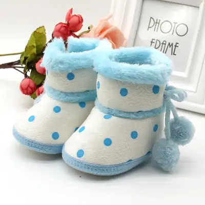 ★BALALA Baby Girls Boys Soft Booties Snow Boots Infant Toddler Newborn Warming Shoes