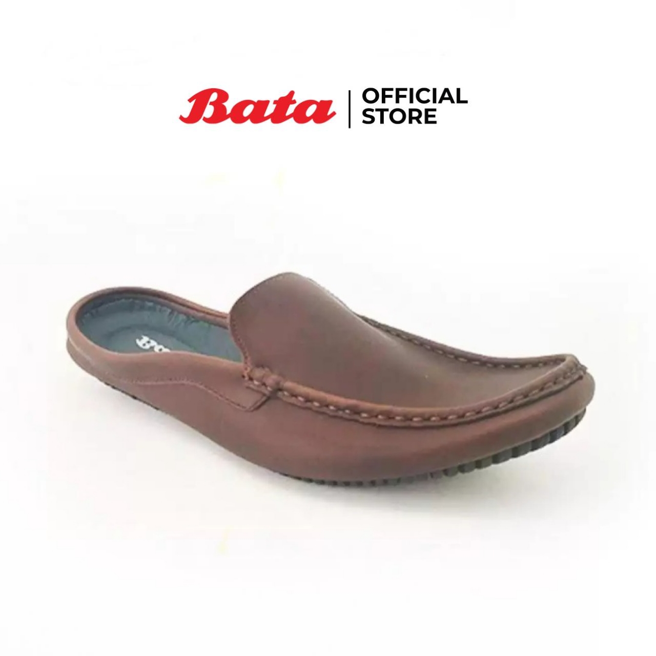 Bata MEN'S CASUAL รองเท้าลำลอง MOCCASIN แบบสวม เปิดส้น สีน้ำตาล รหัส 8514302 / สีดำ รหัส 8516302 Mencasual Fashion