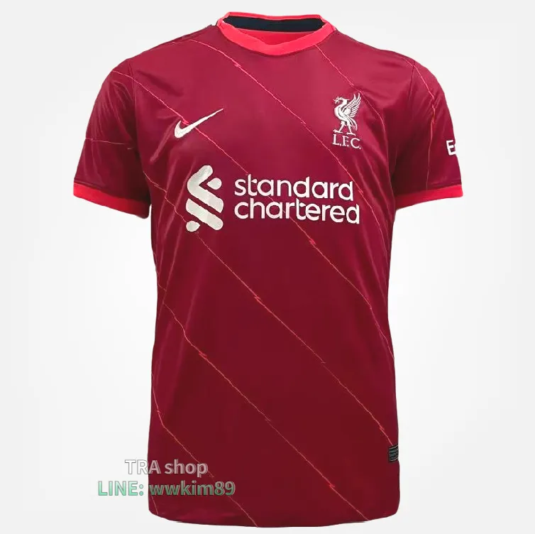 Liverpool เสื้อลิเวอร์พูล เกรด  เสื้อฟุตบอล home/Away เสื้อบอล 21-22 ขนาด S-XXL เสื้อผู้ชาย เสื้อกีฬา AAA