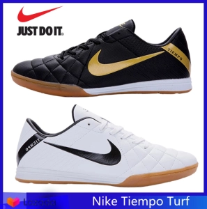 สินค้า Tiempo Turf รองเท้าฟุตบอลสำหรับเด็กและผู้ใหญ่,รองเท้าฟุตบอลชายสำหรับเด็กและผู้ใหญ่สวมใส่สำหรับเตะบอลระบายอากาศได้ดี