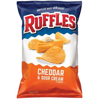 Ruffles Cheddar and Sour Cream Potato Chips 184.2 g.