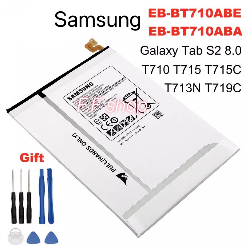 แบต Samsung Galaxy Tab S2 8.0 T710 T715 T715C T713N T719C SM-T710 SM-T715 EB-BT710ABE 4000mAh พร้อมชุดถอด