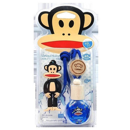 Paul Frank Air Freshener Aroma Cool Ice กลิ่นคูลไอซ์ 7 ml. (น้ำหอมอโรมาใช้สำหรับแขวนในรถยนต์) Koriico