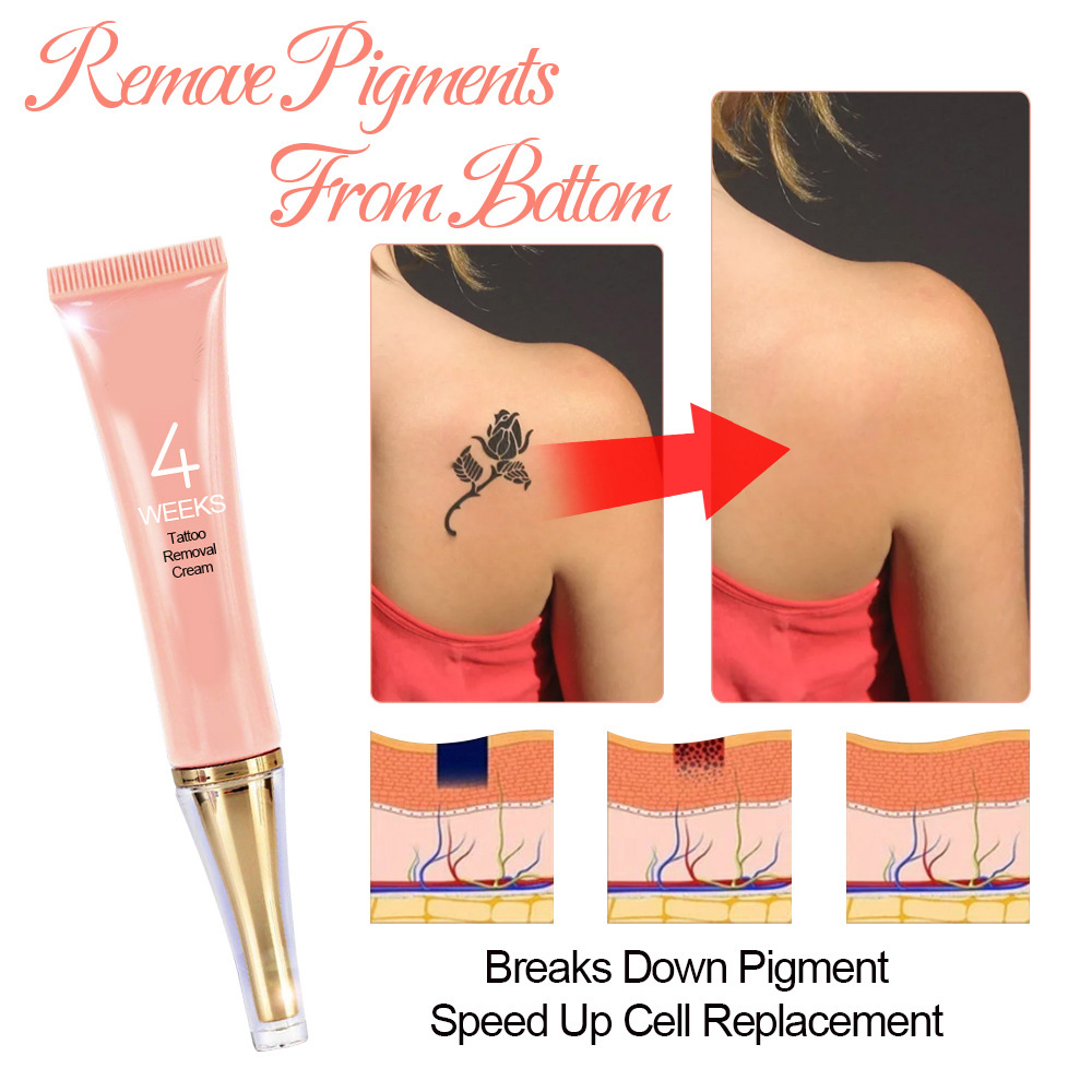 Hot Pigments Eraser Cream for Tattoo Painless Eyebow Tattoo Remover No Scars Unisex 13x3cm