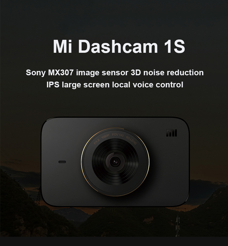 Xiaomi Mi Dash Cam 1S - Global Version กล้องติดรถยนต์