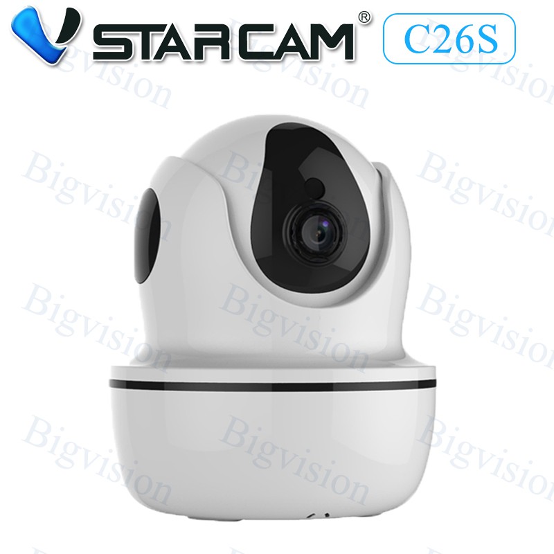 VStarcam C26S 1080p C26Q 4MP Mini WiFi IR-Cut P/T IP IP Camera EYE4 มีไมค์และลำโพงในตัว แจ้งเตือนผ่านแอฟ