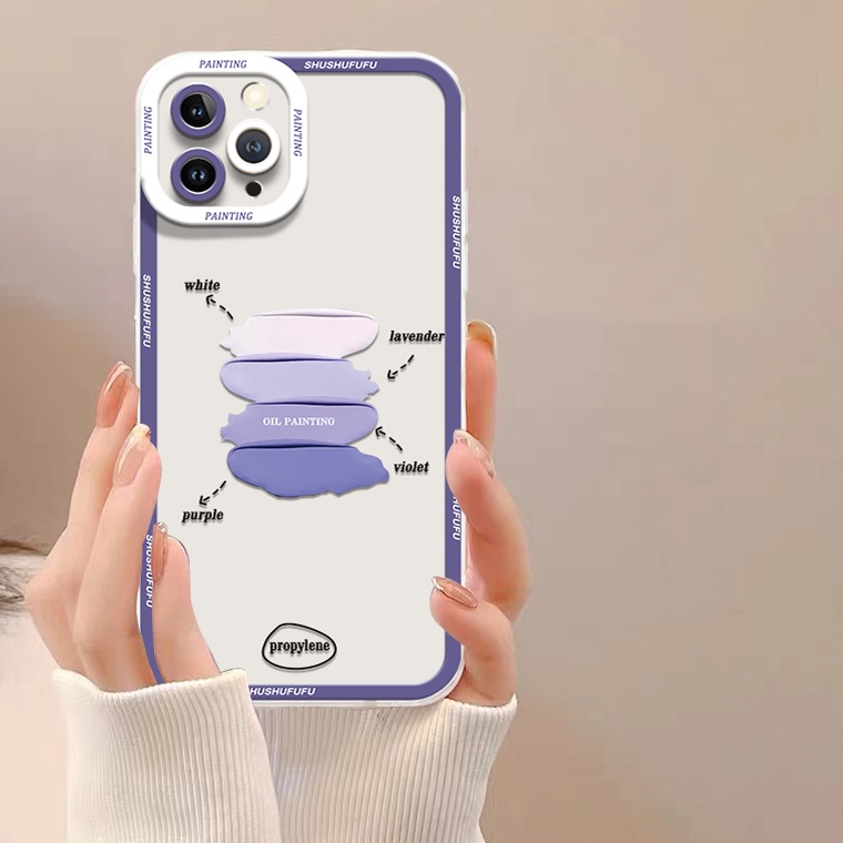 Angel Eyes Case Soft Case Compatible for IPhone 13 Pro 12 Pro Max 11 Pro Max 14 Pro Max 14 Plus 6S 7 8 Plus X XS Max XR Transparent Casing TPU Silicone Phone Shockproof Cover Protector